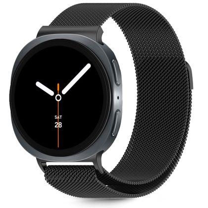TECH-PROTECT MILANESEBAND SAMSUNG GALAXY WATCH 8 / 9 / CLASSIC (40 / 44 / 46 MM) BLACK