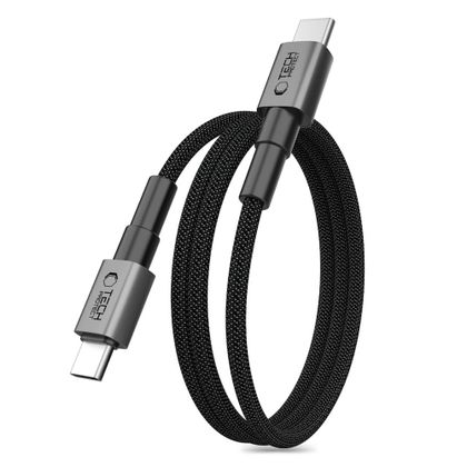 TECH-PROTECT ULTRABOOST DNA MAGTWIST TYPE-C CABLE PD 100W / 5A 100CM IRON GREY