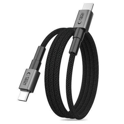 TECH-PROTECT ULTRABOOST DNA MAGTWIST TYPE-C CABLE PD 100W / 5A 200CM IRON GREY