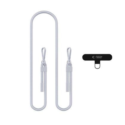 TECH-PROTECT C5SE ROPE CROSSBODY STRAP STEEL GREY