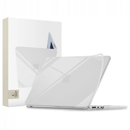 TECH-PROTECT SOFTSHELL MACBOOK AIR 13 M2-M5 2023-2026 CRYSTAL CLEAR