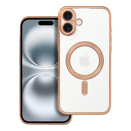 Etui na iPhone 16 PLUS Electro Mag Cover zgodne z MagSafe złote