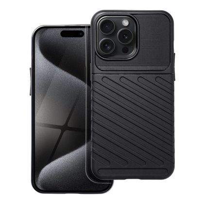 Etui na iPhone 15 PRO MAX Thunder czarne