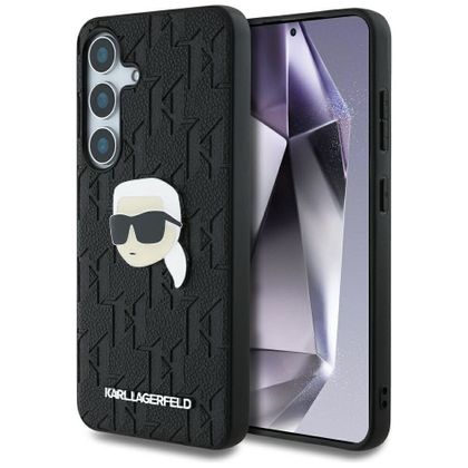 KARL LAGERFELD futerał do SAMSUNG S25 Plus KLHCS25MPGKLKIPK (PU Monogram K. Head Pin) czarny