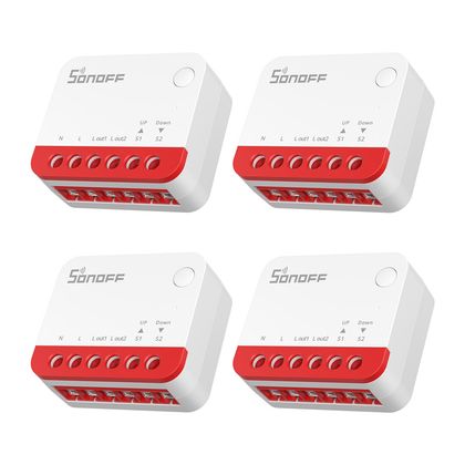 Smart przełącznik rolet ZigBee Sonoff MINI-ZBRBS (4pak)
