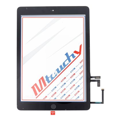 MUSTTBY Ekran dotykowy + taśma klejąca + Home do iPAD 5 (czarny)