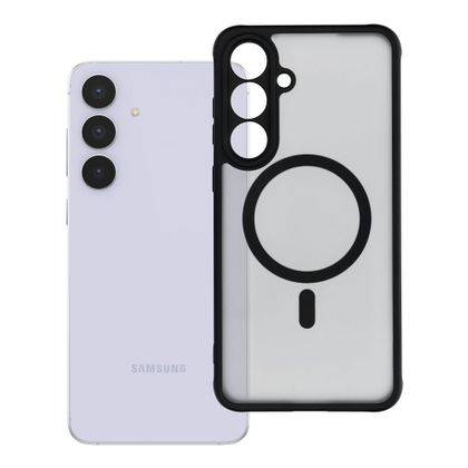 Etui na Samsung S25 FE Full Matte Mag Cover zgodne z MagSafe czarne