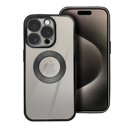 Etui na iPhone 17 Pro Max / 18 Pro Max (low camera edge) Glam czarne