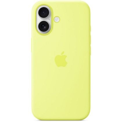 iPhone 17 Silicone Case with MagSafe - Neon Yellow 0INT