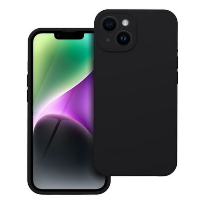 Etui na iPhone 14 Silicone 2mm (camera protection) czarne