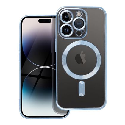 Etui na iPhone 14 PRO Electro Mag Cover zgodne z MagSafe niebieskie