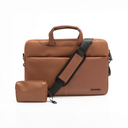 Torba na laptopa 15,6" Forcell F-Protect URBAN STYLE brązowa