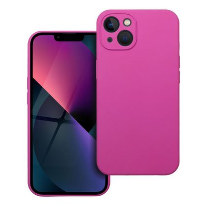 Etui na iPhone 13 Silicone 2mm (camera protection) różowe