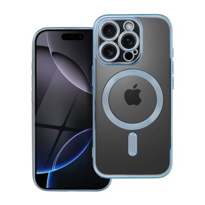 Etui na iPhone 16 PRO Electro Mag Cover zgodne z MagSafe niebieskie