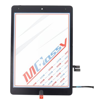MUSTTBY Ekran dotykowy + taśma klejąca + Home do iPAD 9 (czarny)