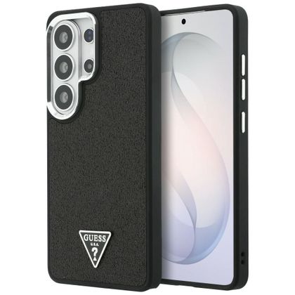 GUESS futerał do SAMSUNG S26 Ultra GUHMS26LPFGTSCMK (Fixed Glitter Triangle MagSafe) czarny