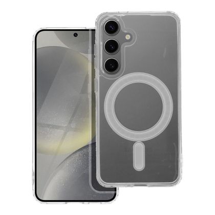 Etui na Samsung S24 Clear Mag Cover (Str) zgodne z MagSafe transparentne