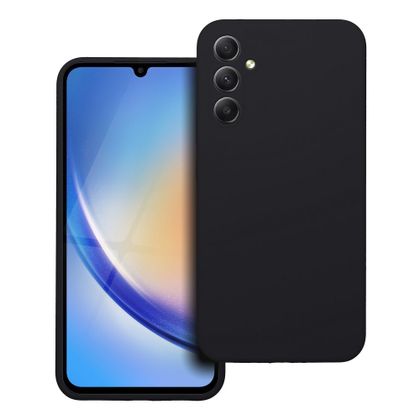 Etui na Samsung A34 5G Silicone 2mm (camera protection) czarne