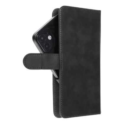 Etui z klapką na iPhone 6 PLUS / 7 PLUS / 8 PLUS / XS MAX / 11 PRO MAX / Samsung S20 FE / S21 FE / S10 PLUS / A10 / A32 / A54 / Xiaomi 12 LITE / Huawei P30 PRO Common Book rozmiar L czarne