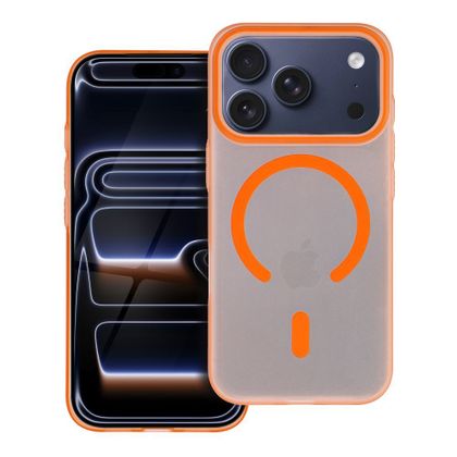 Etui na iPhone 17 Pro / 18 Pro (low camera edge) Go Orange zgodne z MagSafe pomarańczowe