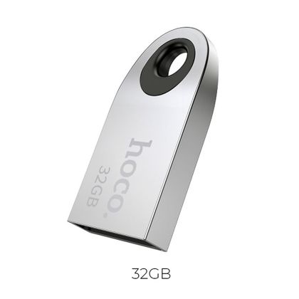 Pendrive 32GB USB 2.0 (USB A) Hoco mini UD9 srebrny