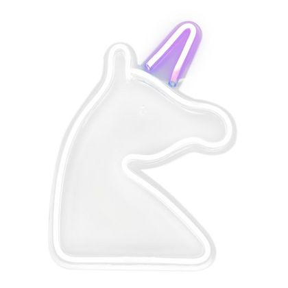 NEON NA ŚCIANĘ LED na USB - Jednorożec 2 model