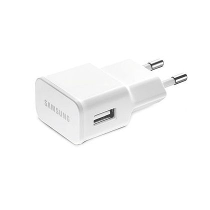 ŁADOWARKA SIECIOWA SAMSUNG USB 2A BIAŁA EP-TA200 FAST CHARGING 2000mA