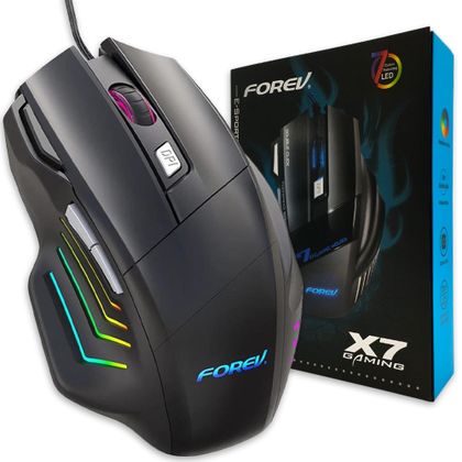 FOREV MYSZ PRZEWODOWA PODSWIETLANA GAMING FV-X7