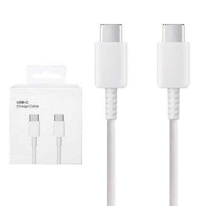 ECOBOX KABEL USB TYP-C DO TYP-C 3A 1M BIAŁY PD USB-C