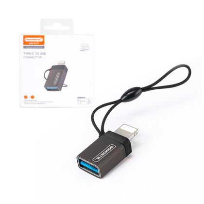 Somostel adapter host OTG Lightning - USB czarny SMS-BZ21