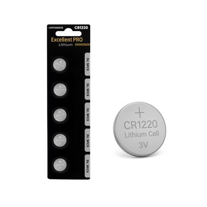 BATERIA LITOWA EXCELLENT PRO CR1220 5SZT. 3V