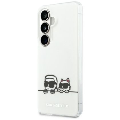 KARL LAGERFELD futerał do SAMSUNG S26 Plus KLHMS26M6HPKACH (Magnetic IML K&C Peekaboo) transparentny