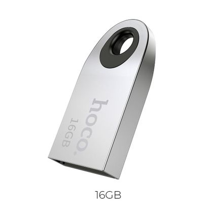 Pendrive 16GB USB 2.0 (USB A) Hoco mini UD9 srebrny