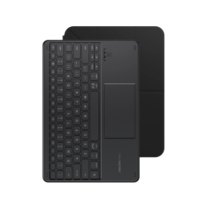 Etui z klawiaturą AMAZINGTHING Minimal Case Keylite Combo na iPad 11" 2022/2025 - czarne