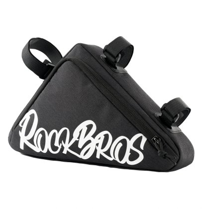Torba rowerowa Rockbros G002 Flash Journey na ramę trójkątna 1.4 l - czarna