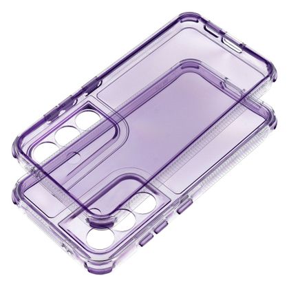 Etui na Samsung S20 FE / S20 FE 5G Matrix Clear jasnofioletowe