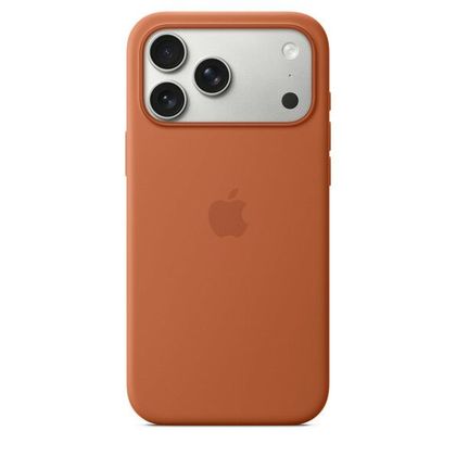 iPhone 17 Pro Max Silicone Case with MagSafe – Terra Cotta 0INT