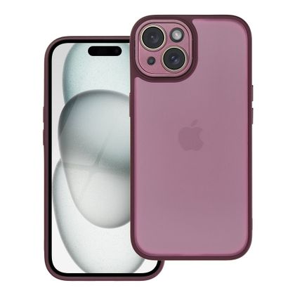 Etui na iPhone 15 Variete purpurowe