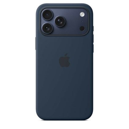 iPhone 17 Pro Max Silicone Case with MagSafe – Midnight 0INT
