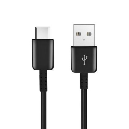 Kabel USB A do Typ C 2.0 HD21 1 m czarny