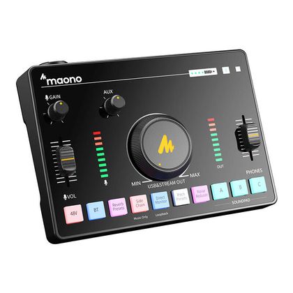 Mikser audio MAONO AMC2 Neo z kartą dźwiękową