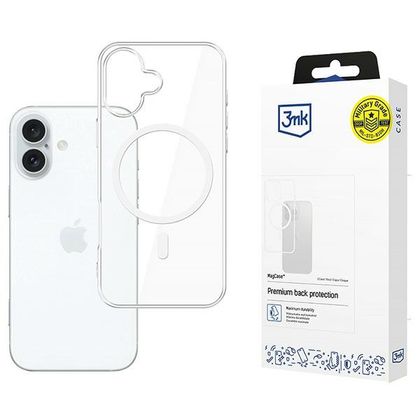 Etui 3MK MagCase do iPhone 16 Plus przezroczysty