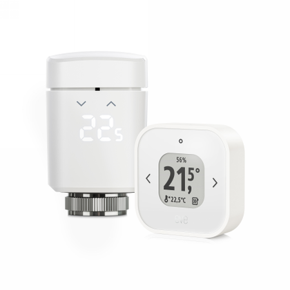 Eve Thermo Comfort Set Matter - zestaw zawierający Eve Thermo oraz Eve Thermo Control (kompatybilność: Apple Home)