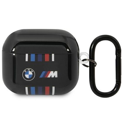 BMW BMA322SWTK AirPods 3 gen coverczarny/black Multiple Colored Lines