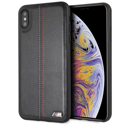Etui hardcase BMW BMHCI65MTRIBK iPhoneXs Max czarny/black