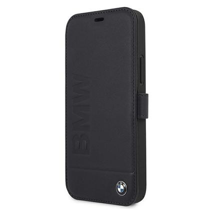 Etui BMW BMFLBKP12MSLLNA iPhone 12/12Pro 6,1" granatowy/navy book Signature