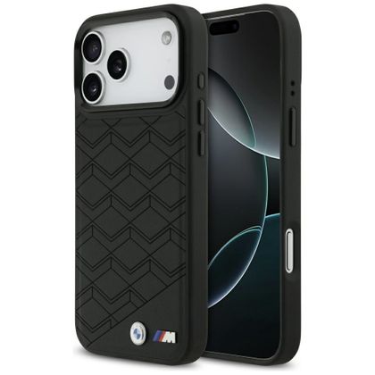 Etui BMW M Shape Logo MagSafe do iPhone 17 Pro Max / 18 Pro Max czarny