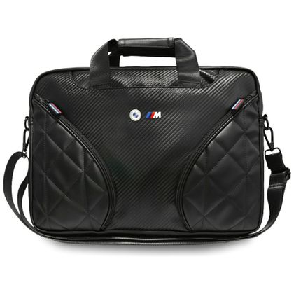 Torba BMW Carbon Pockets&Metal Logo 16" czarny