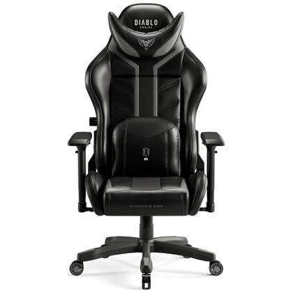 Fotel gamingowy Diablo Chairs X-Ray 2.0 King Size czarno-szary