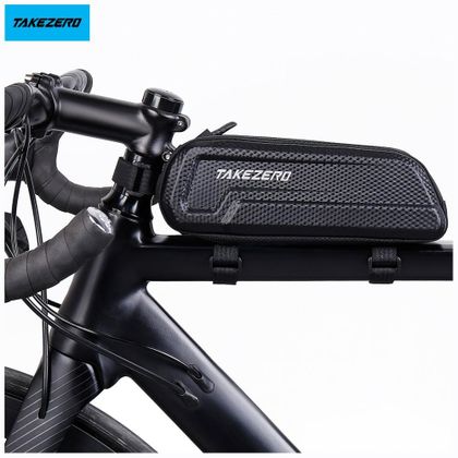 Etui/sakwa na ramę roweru TAKEZERO A5 1L uchwyt rowerowy czarny